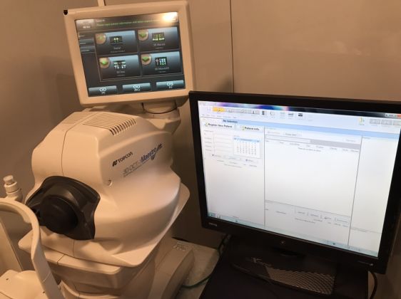 Topcon Maestro OCT system 