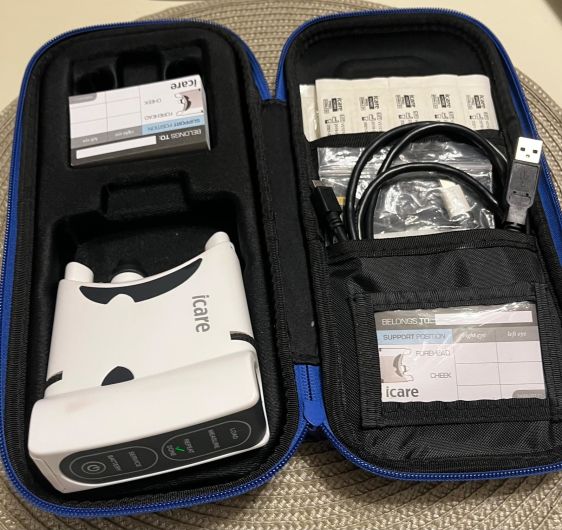 Icare HOME tonometer 