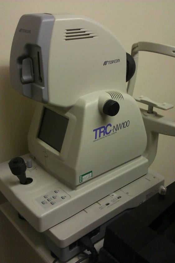 Topcon fundus camera TRCNW100