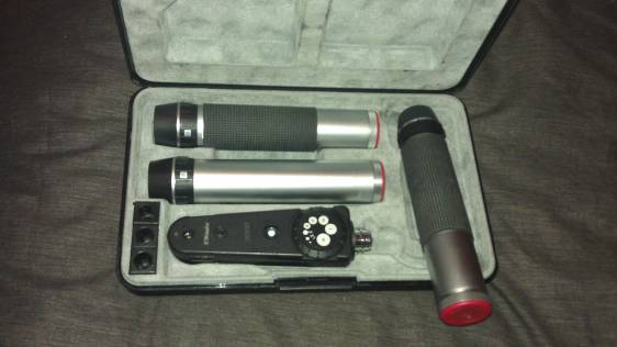 Keeler Specialist Ophthalmoscope & 3 Keeler battery