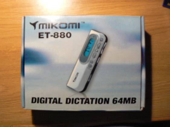 Pocket dictation machine