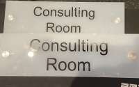 Consultation Room Sign x2