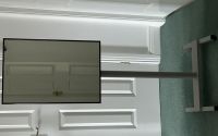 Floor mounted mirror