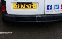 707 EYE number plate