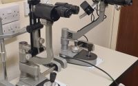 Old Slit Lamp and Keratometer