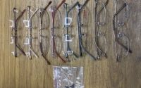 x8 Assorted Branded Rimless Frames 