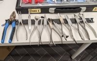 SET OF OPTICAL FRAME TOOLS