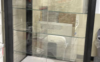 Oakley Double Unit Display Cabinet 5 Tier
