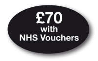 £70 with NHS voucher bx/250
